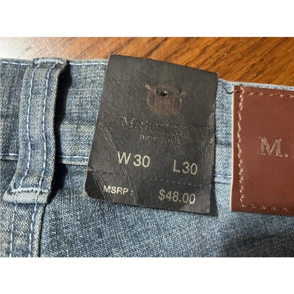M.Society Mens NWT Medium Wash Jeans! 30x30 - Picture 4 of 6